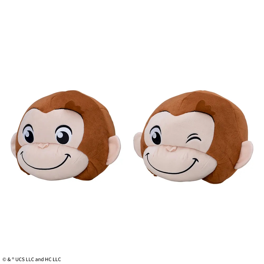 おさるのジョージ プラチナムザッカぬいぐるみ帽子