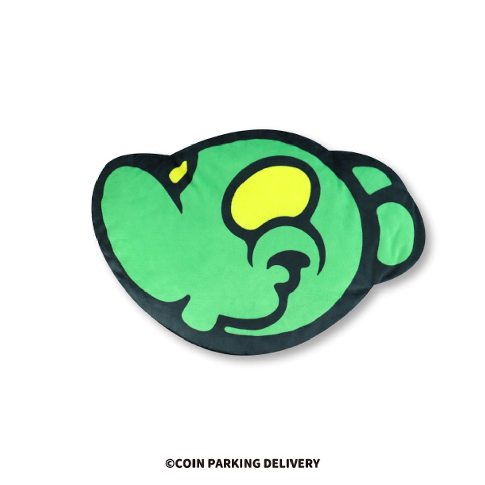 COIN PARKING DELIVERY フェイスクッション（GiGOイオンモール津田沼South限定カラーver.）～GiGOグループのお店限定～