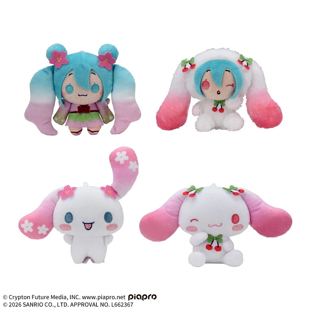 初音ミク×シナモロール マスコット 桜Ver.