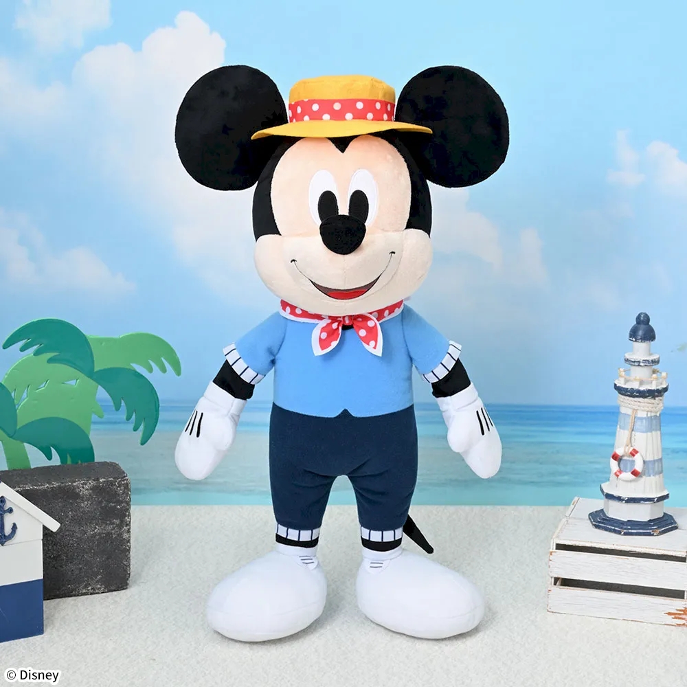 ミッキーマウス LLぬいぐるみ マリンコスチューム