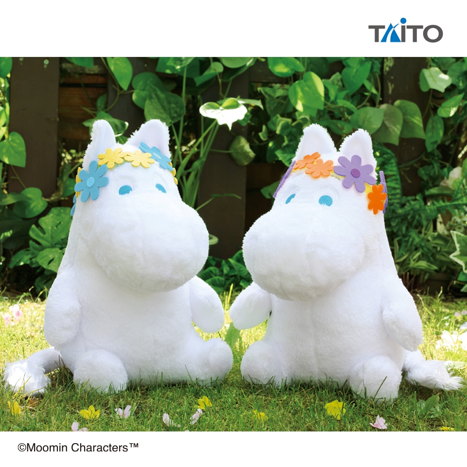 ムーミン 花かんむり ビッグぬいぐるみ