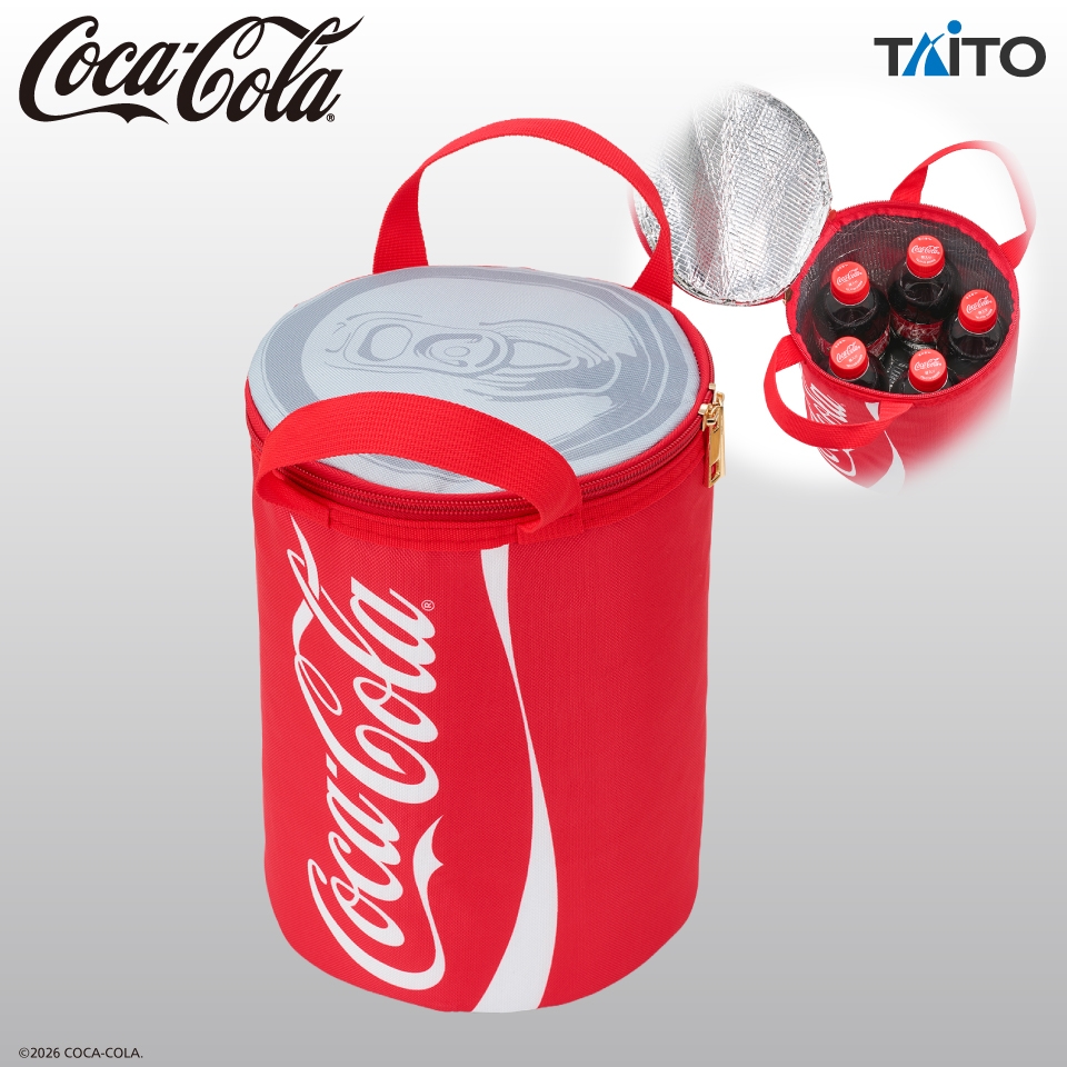 Coca-Cola 缶型保冷保温バッグ