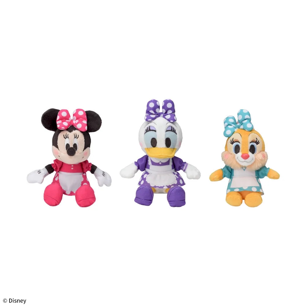 ミニーマウス＆デイジーダック&クラリス 赤いほっぺ マスコット ～GO FOR IT!～