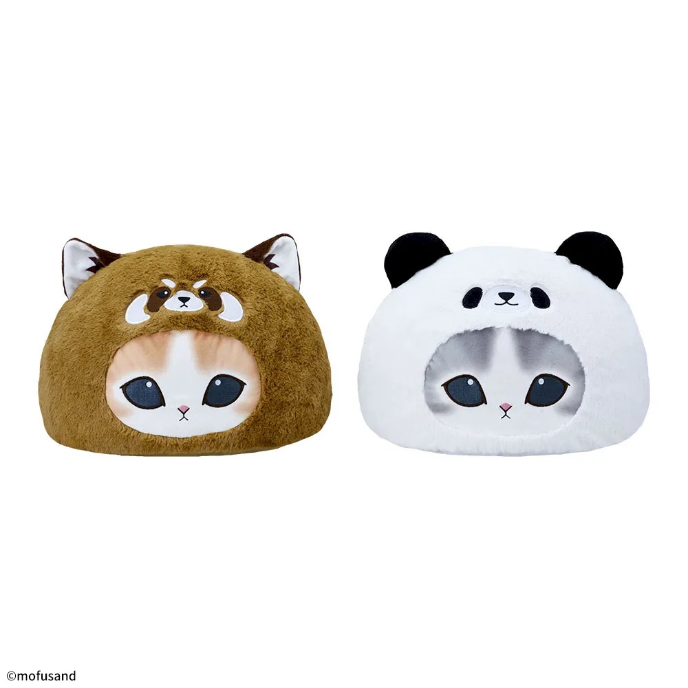 mofusand プレミアムドームクッション“レッサーパンダにゃん&パンダにゃん”