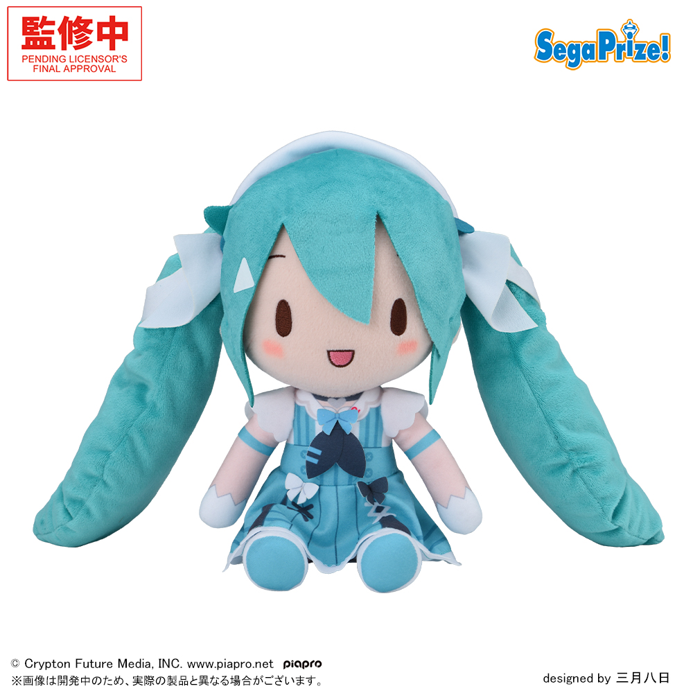 初音ミクシリーズ ふわぷち Mぬいぐるみ“初音ミク”-Sailor-