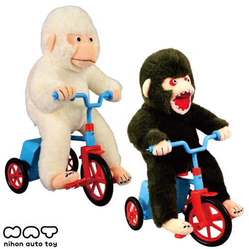 チャリさるギミックぬいぐるみ