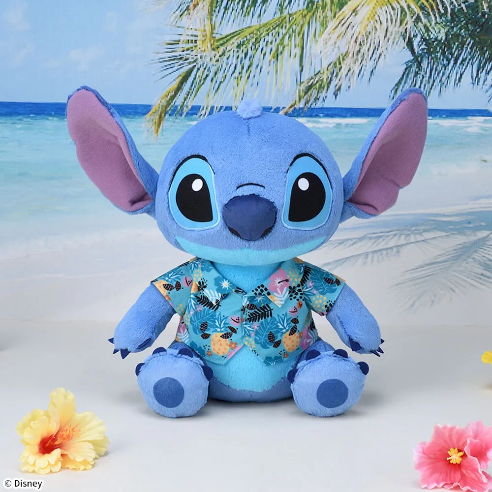 ディズニー スティッチ Lぬいぐるみ アロハシャツVer.