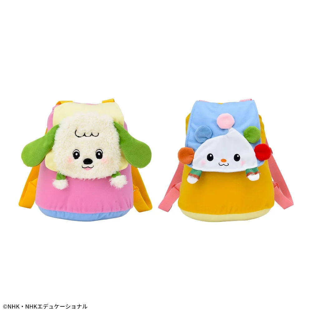 NHKいないいないばあっ！ ワンワン&ぽぅぽのプレミアムフェイスリュック