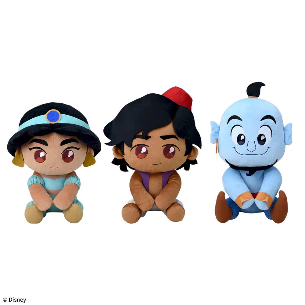 ジャスミン&アラジン&ジーニー うるりぃみぃ ぬいぐるみ