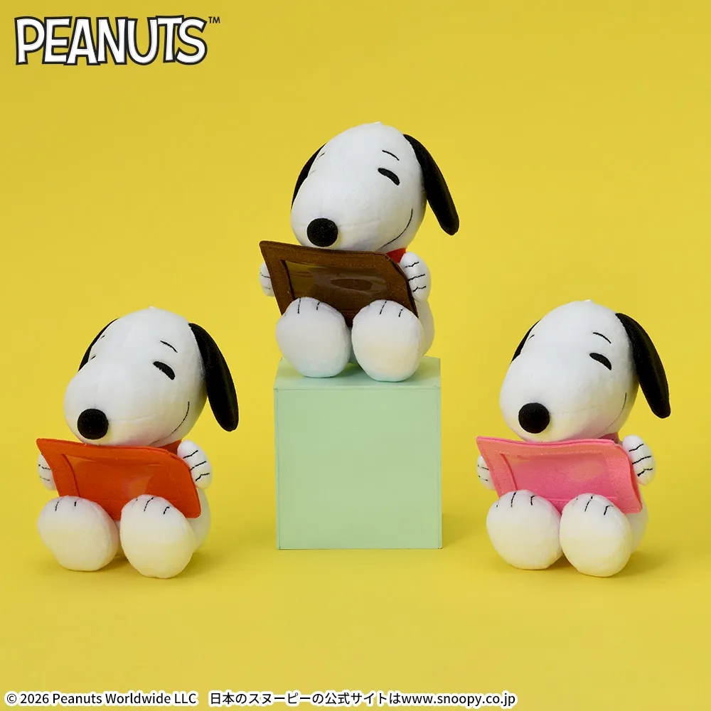 SNOOPY™ フレーム付ぬいぐるみVol.2