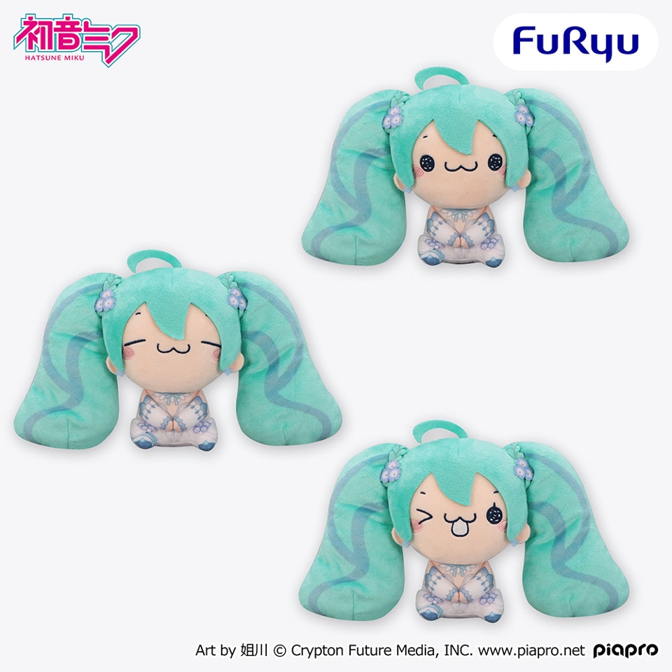 初音ミク もちぴこぬいぐるみーねもふぃらー