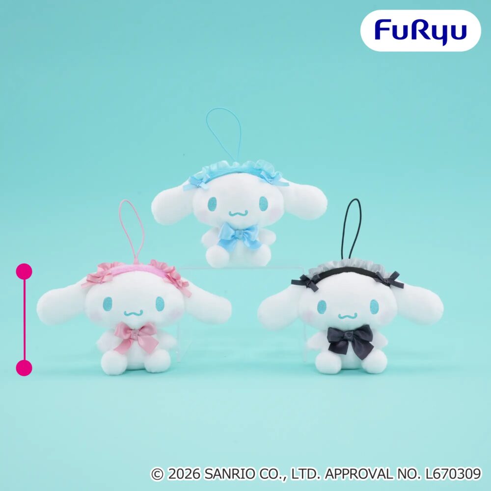 シナモロール メロメロゴシックロリータマスコット