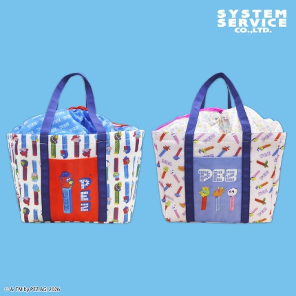 PEZ 巾着保冷バッグ
