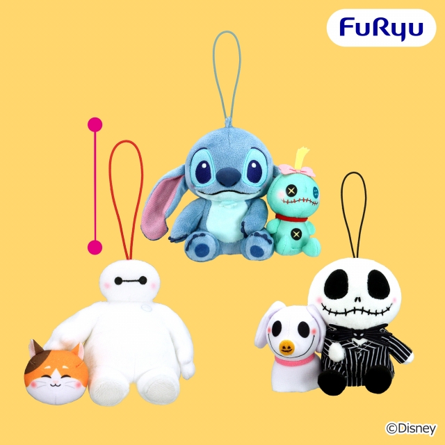 ディズニーキャラクター FukuFuku ペアマスコット