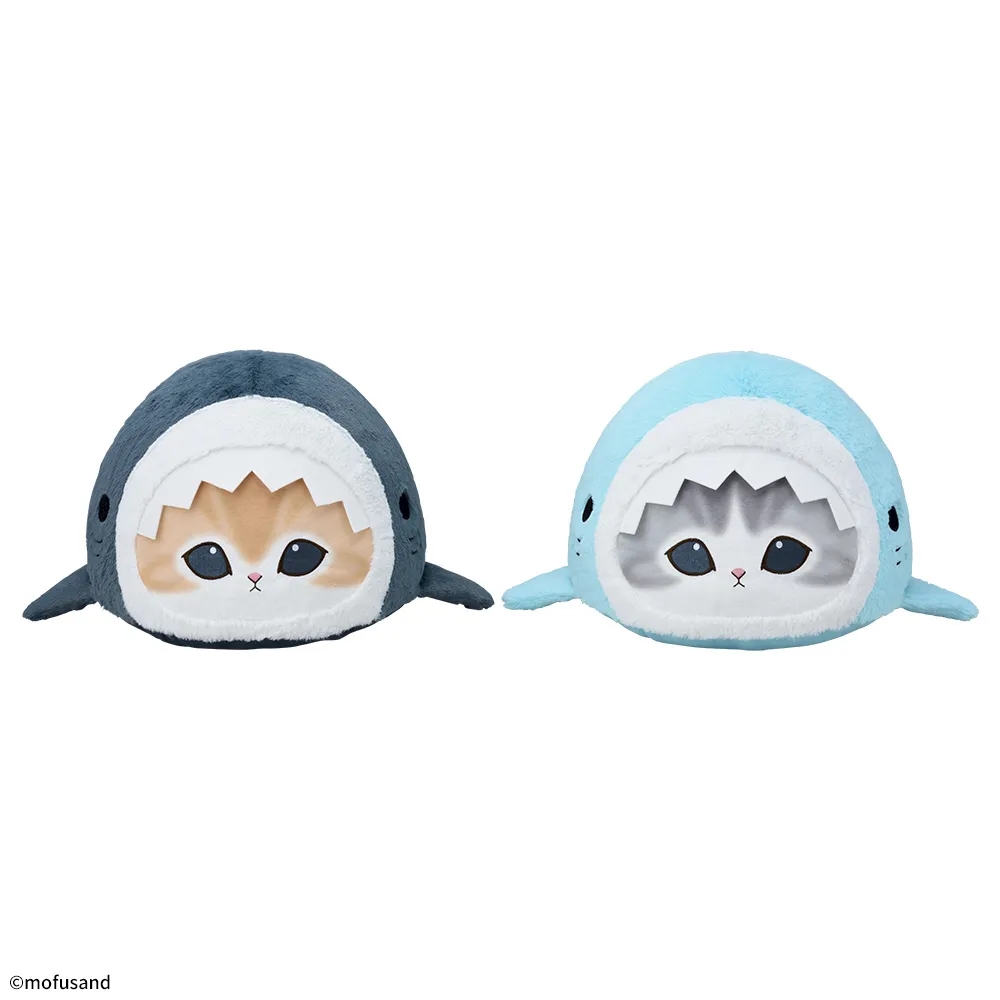 mofusand プレミアムドームクッション“サメにゃん”