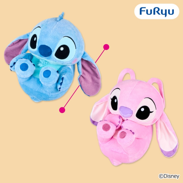 ディズニー スティッチ 寝そべりコロコロ BIGぬいぐるみ