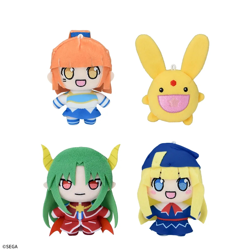 ぷよぷよ マスコット “アルル&カーバンクル&サタン&ウィッチ”