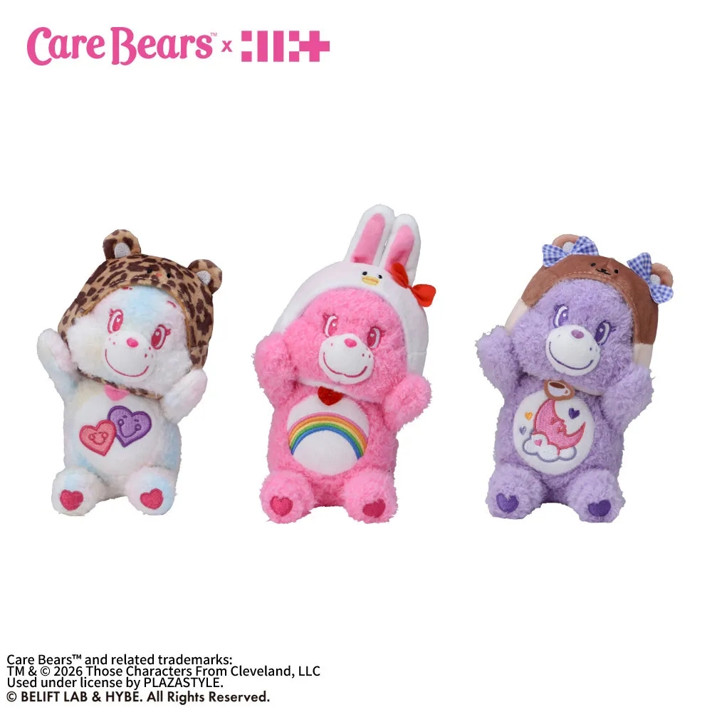 Care Bears™ × ILLIT ひょこぴょこ ぬいぐるみVol.1