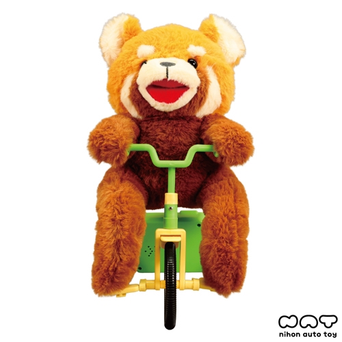 チャリレッサーパンダギミックぬいぐるみ