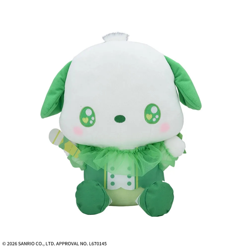 ゆるかわ サンリオキャラクターズ Lぬいぐるみ‐ポチャッコ‐ Stand Up Dream！