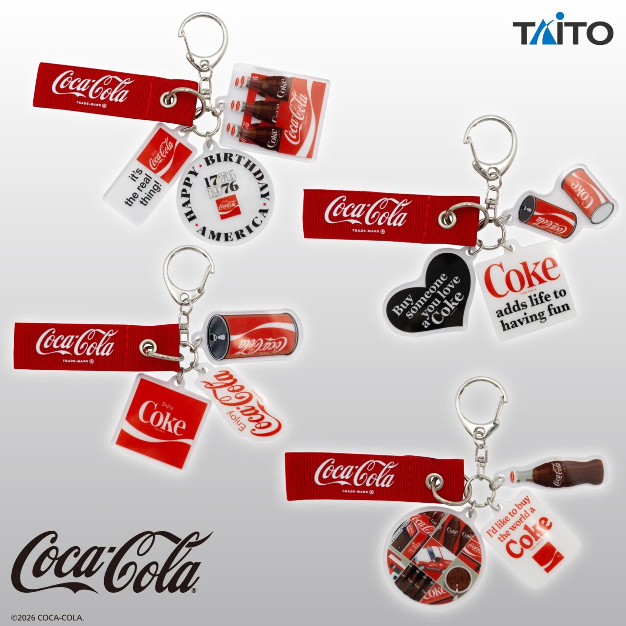 Coca-Cola アクリルチャーム