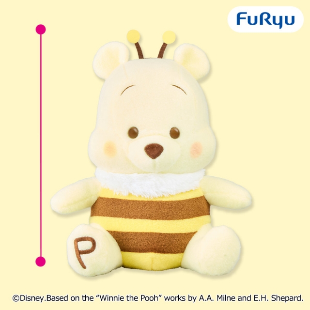 くまのプーさん ミルキーボア みつばち超BIGぬいぐるみ