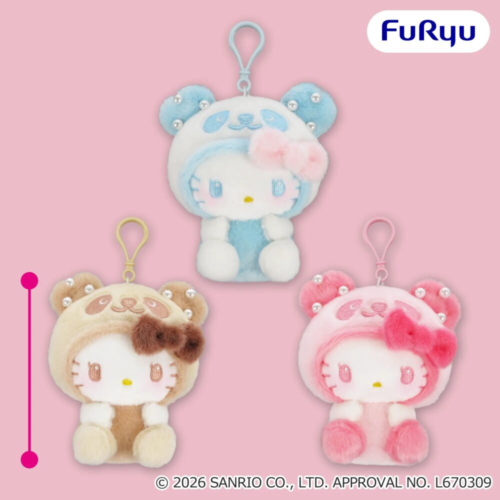 パンダ ハローキティ くりっぴぃ ぬいぐるみ~パステルパール~
