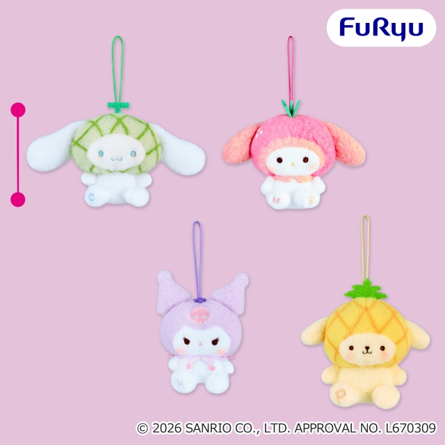 サンリオキャラクターズ ミルキーボア フルーツマスコット