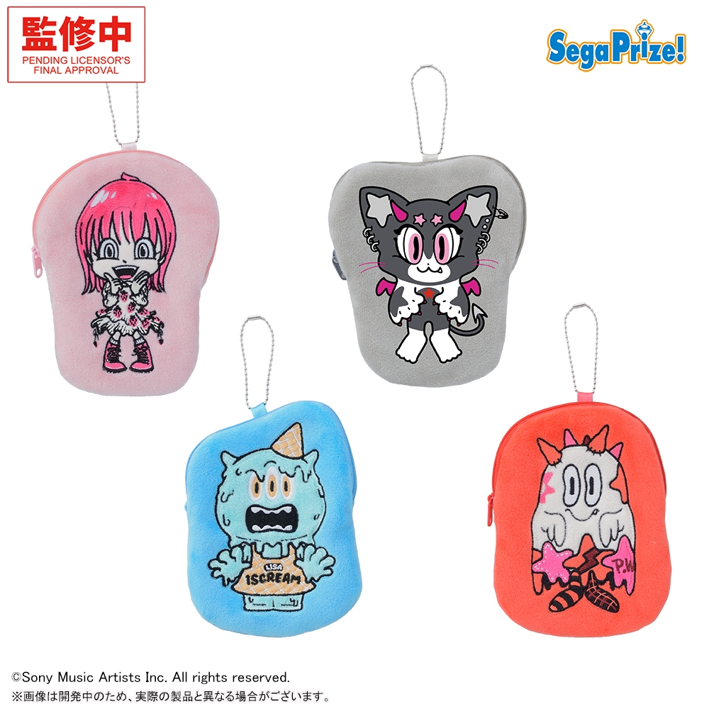 LiSA アップリケポーチ