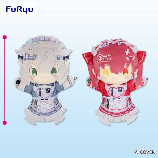 ホロライブプロダクション パペットぬいぐるみー白銀ノエル・宝鐘マリンー