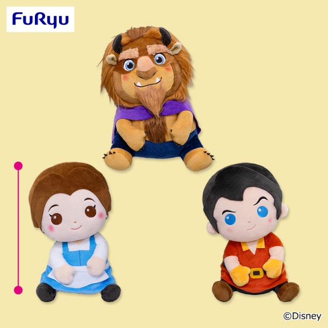 美女と野獣 こてっとぺったん BIGぬいぐるみ