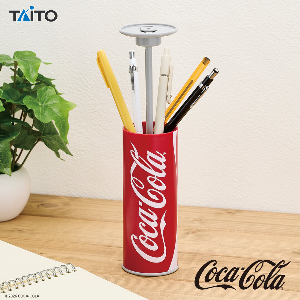 Coca-Cola 缶型ペンスタンドケース