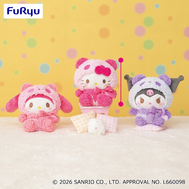 サンリオキャラクターズ もこもこパンダぬいぐるみ