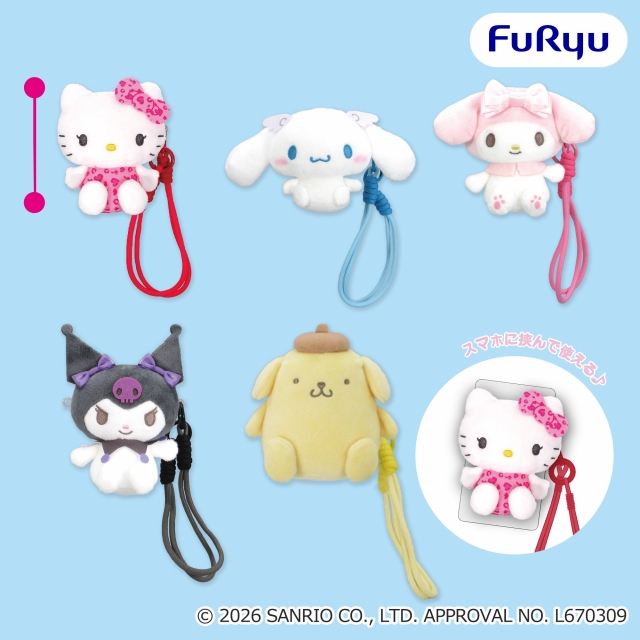 サンリオキャラクターズ SANRIO FES 2026 カラフルリンクコーデ スマホストラップ
