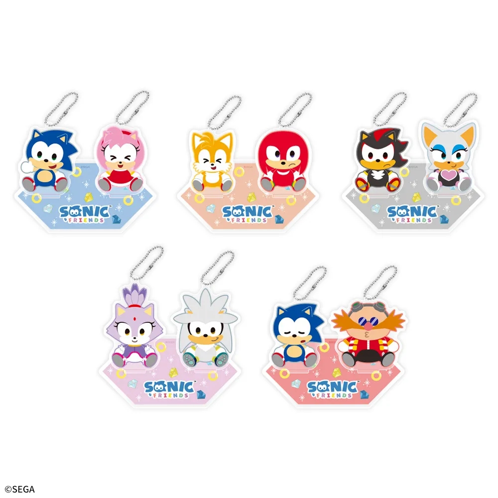 SONIC & FRIENDS ツインクリアスタンド