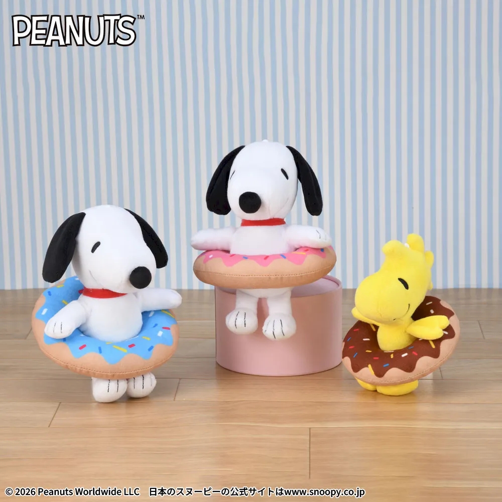 SNOOPY™ ぬいぐるみ カラフルドーナツ