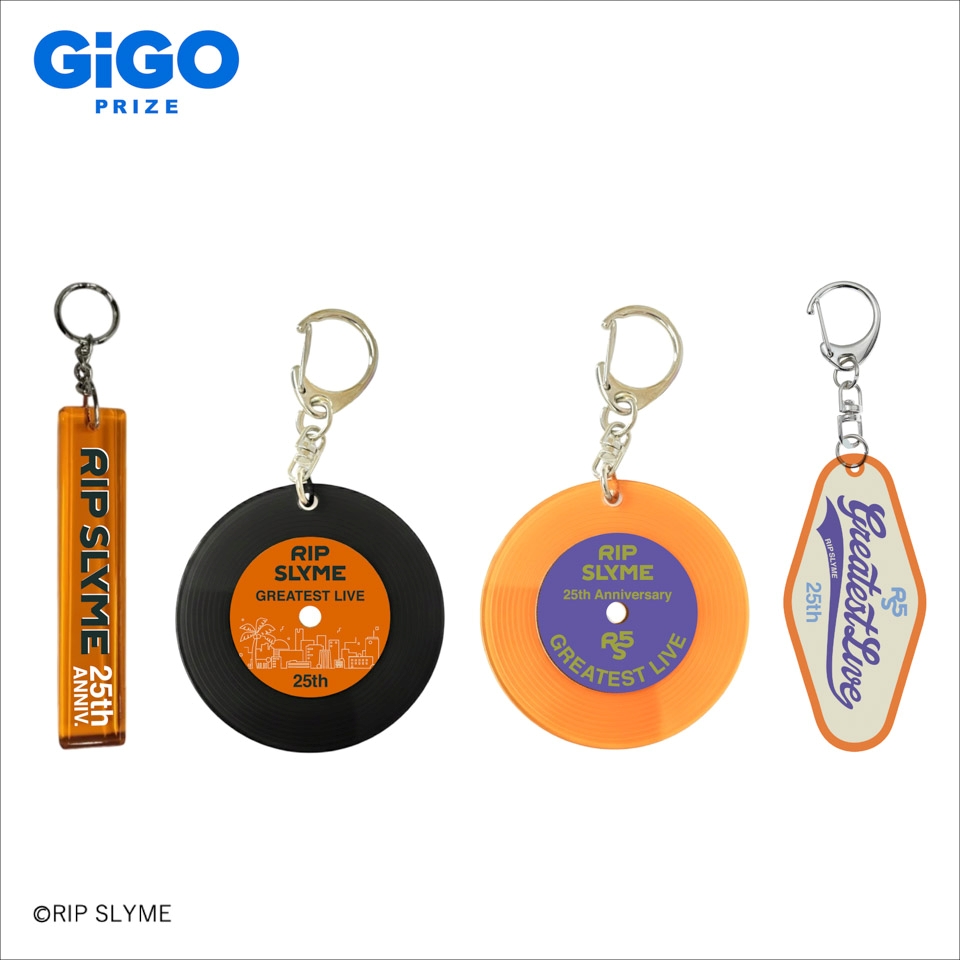 RIP SLYME GREATEST LIVE KEY HOLDER(キーホルダー) ～GiGO限定～