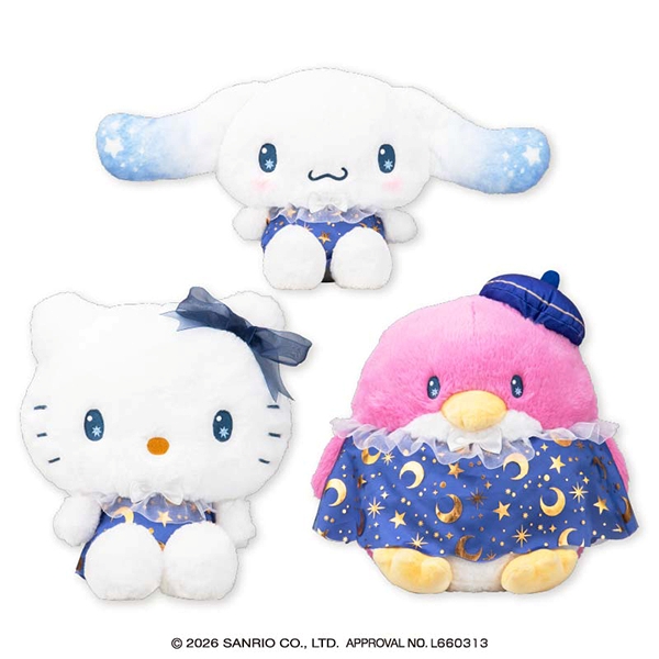 サンリオキャラクターズキラキラ夜空ドールBIGタイプ1