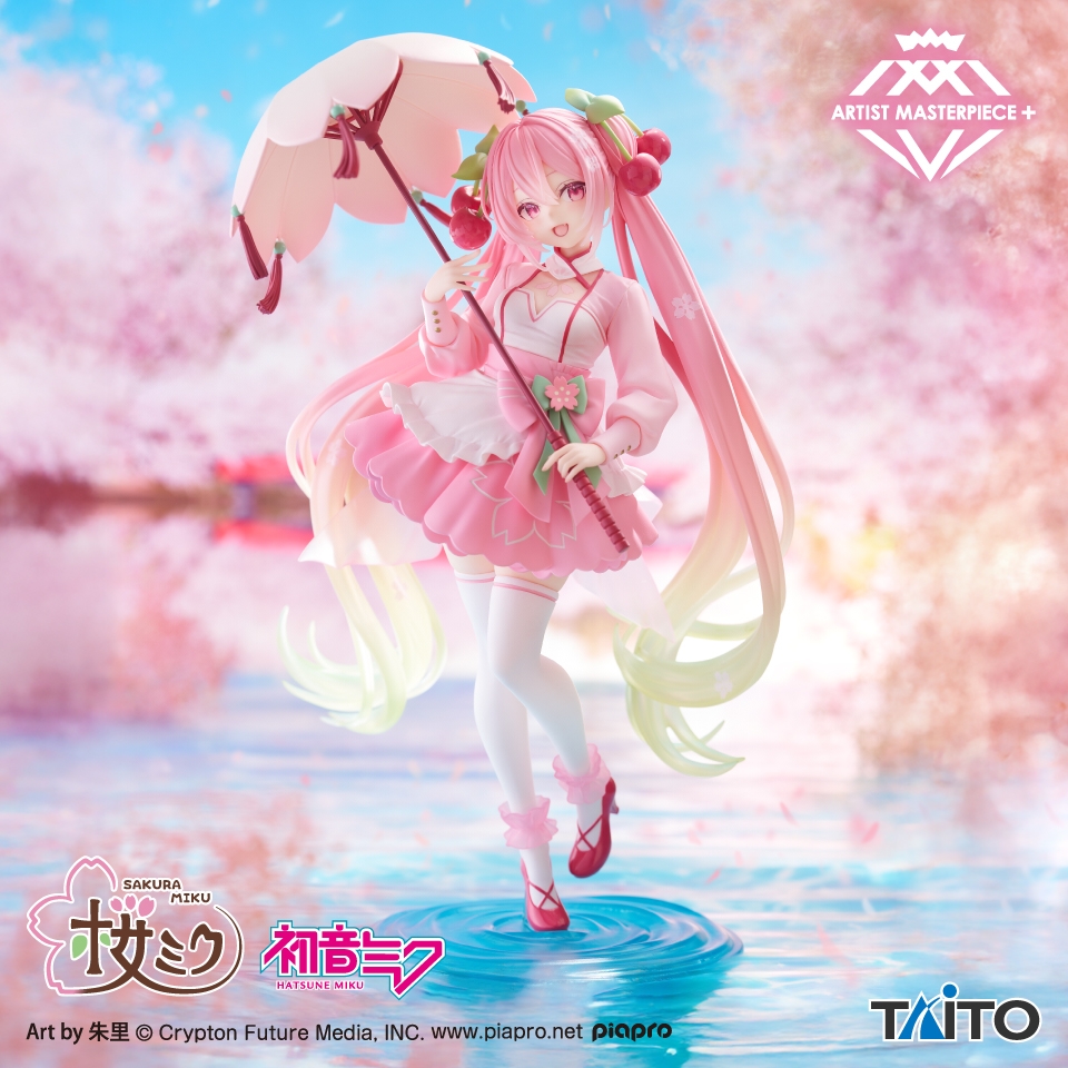 桜ミク AMP＋ フィギュア～桜ドレスver.～
