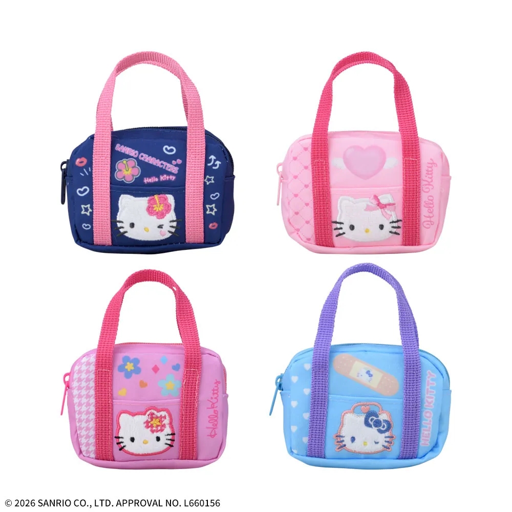 ハローキティ スクールバッグ型ポーチ