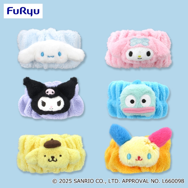 サンリオキャラクターズ ぴょこきゅん吸水リストバンド