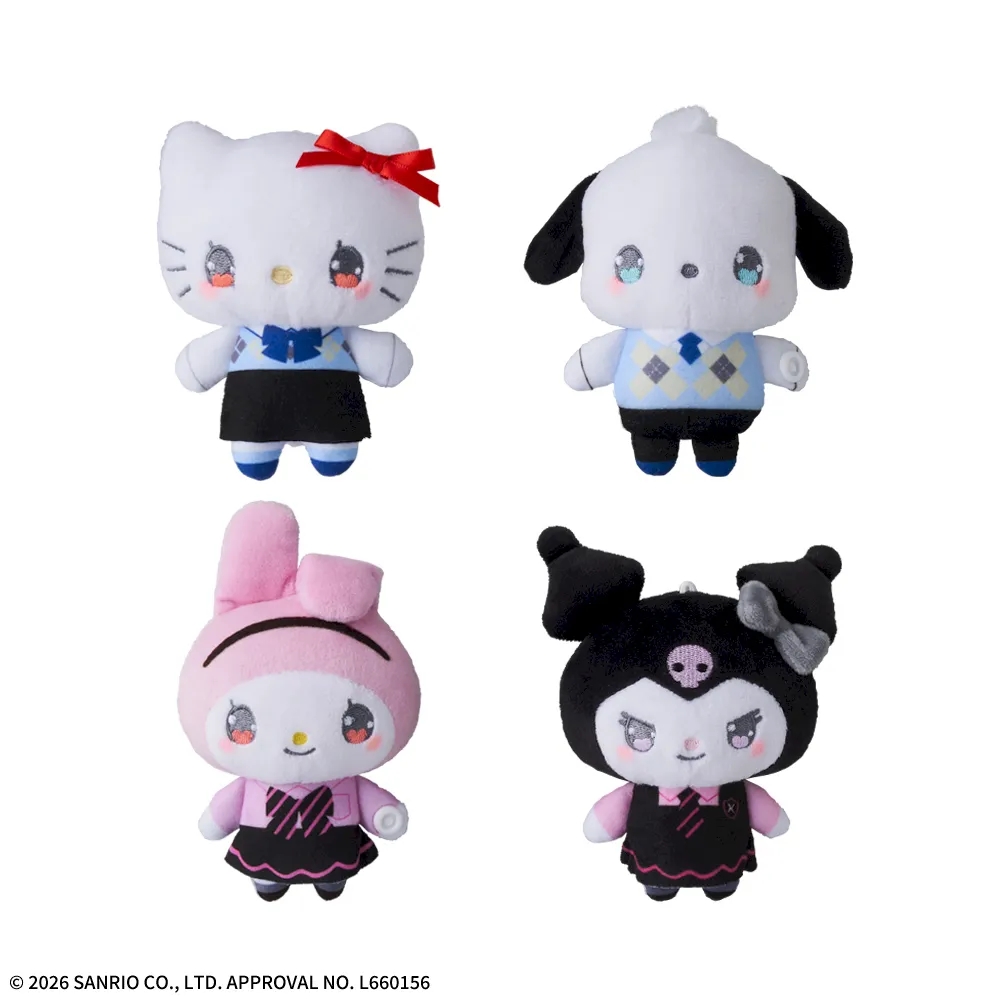 ゆるかわ サンリオキャラクターズ マスコット YK学園高等部Vol.2