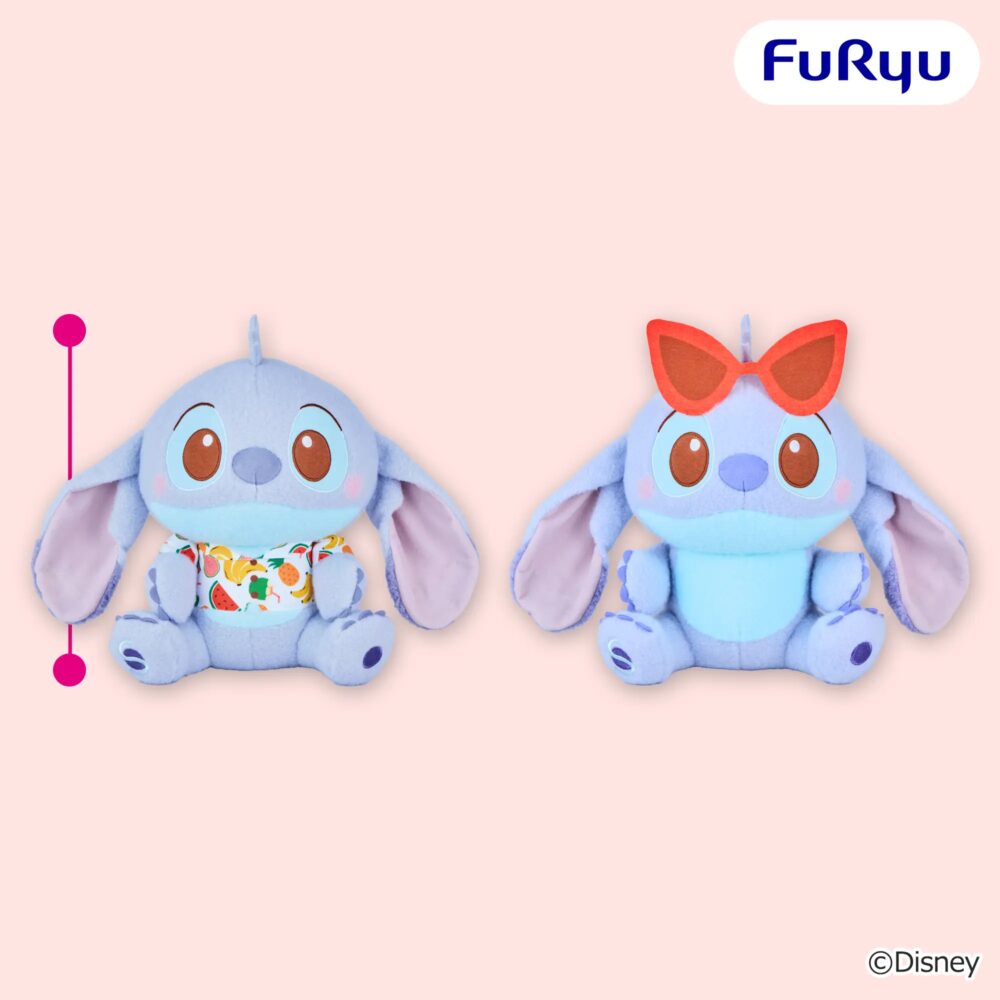 ディズニー スティッチ ミルキーボア BIGぬいぐるみ ～アロハシャツ＆サングラス～