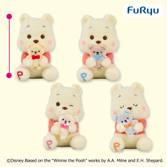 くまのプーさん ミルキーボア マスコット～くまさんだっこ～