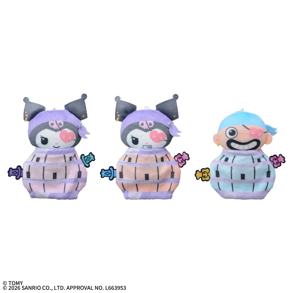 黒ひげ危機一発×クロミ Deco charmy マスコット