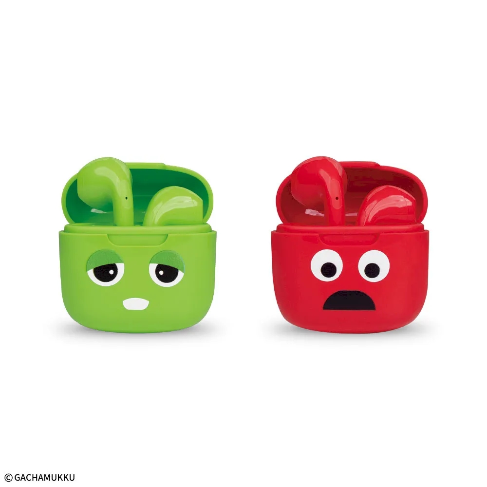 ガチャピン・ムック 「みんなともだちの日」 プラチナムザッカワイヤレスイヤホン