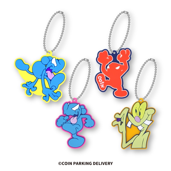 COIN PARKING DELIVERY ラバーマスコット