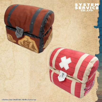 Netflix 実写ドラマシリーズ 「ONE PIECE」 宝箱ぬいぐるみXL ～season2～