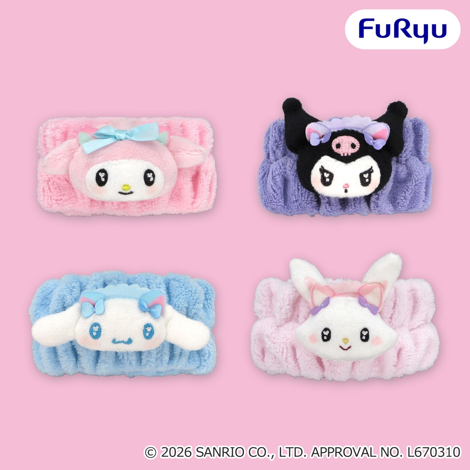 サンリオキャラクターズ ねこみみメイド吸水リストバンド