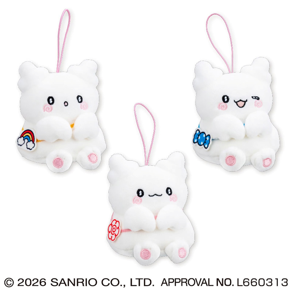 はなまるおばけ ポシェットマスコットなの